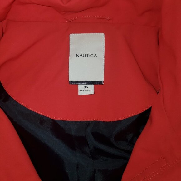Nautica Zip Up Jacket w/hood || XS like new! - Picture 3 of 8